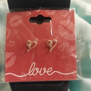 Gold plated earrings